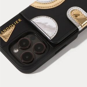 Bandolier Black, Silver, and Gold Phone Case